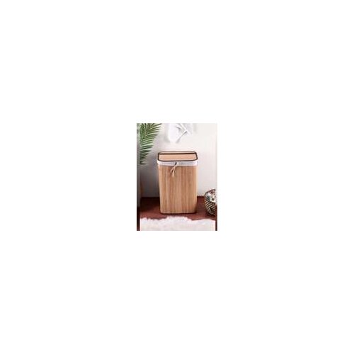 Lover wooden laundry storage box organizer for bathroom decoration bamboo