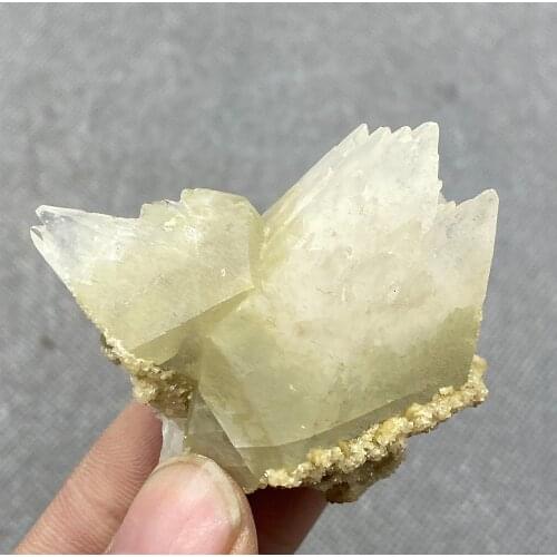 Natural White stepped Calcite mineral specimen stones and crystals healing crystals quartz gemstones free shipping