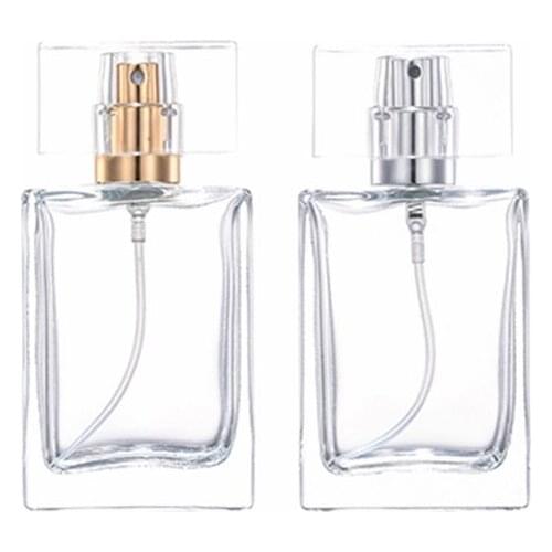 Nbyaic 50pcs Perfume dispensing bottle 30ml portable travel perfume spray bottle 50ml100ml large capacity glass empty bottle