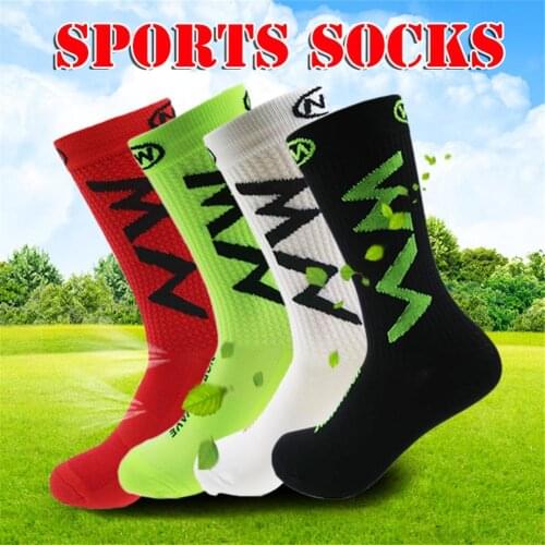 Outdoor Men Sports Socks Riding Cycling Basketball Running Sport Sock Summer Hiking Tennis Ski Man Women Bike Bicycle Slip