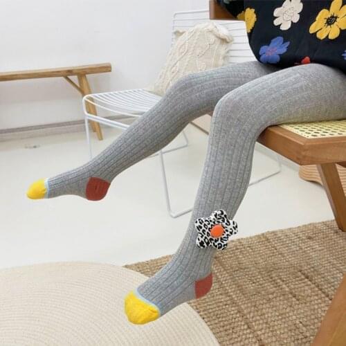 Autumn Spring Winter Baby Toddler Kids Girls Warm Cotton Pantyhose Socks Stockings Tight 4-12Y
