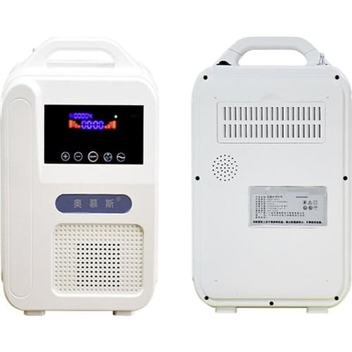 7L Portable Oxygen Concentrator Generator Ventilator Adjustable Medic Oxygen Generating Machine