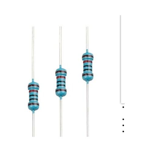 XFCZMG 100pcs 10K ohm Resistor 1/4w (0.25 Watt) ±1%Tolerance Metal Film Fixed Resistor, Multiple Values of Resistance Optional