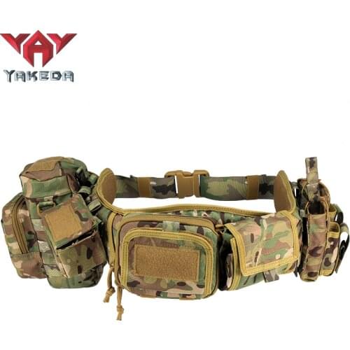 YAKEDA Tactical Military Multi-Color Outdoor Belt