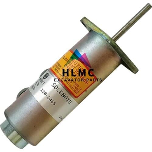 Excavator Engine Part Stop Magnet Solenoid E Stop Solenoid 110-6465