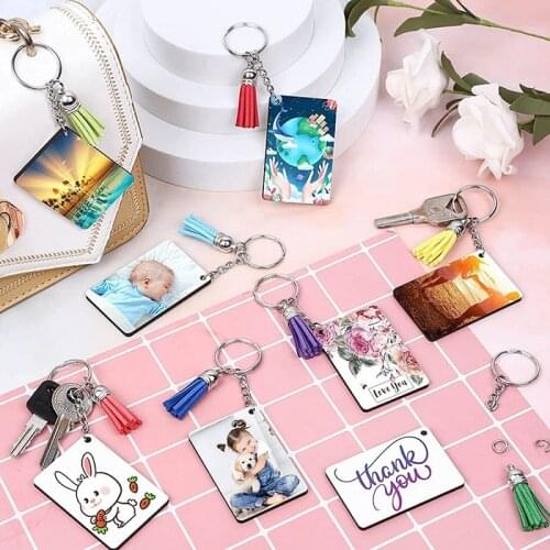 120Pcs Sublimation Keychain Blanks Bulk Sublimation Keychain Blanks Set Key chain Circle, DIY Key Chains Accessories