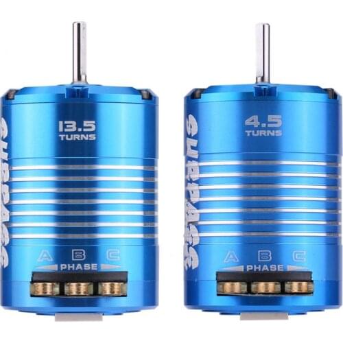2 Poles 540 4.5T 13.5T Sensored Brushless Motor RC Accessories For 1/10 Remote Control Car High Quality 540 Motor Spare Parts