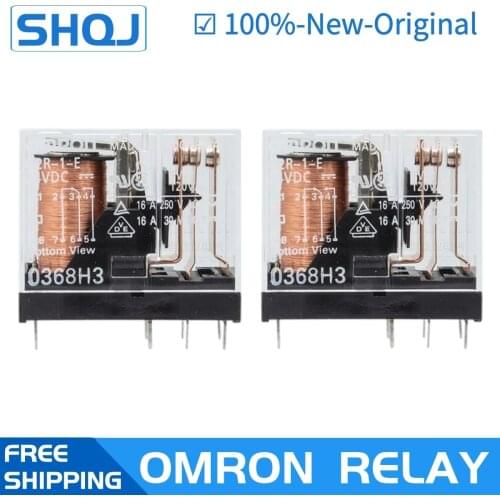 5PCS OMRON RELAY G2R-1-E-12VDC G2R-1-E-24VDC G2R-1-E 12V 24V 16A Brand new and original relay