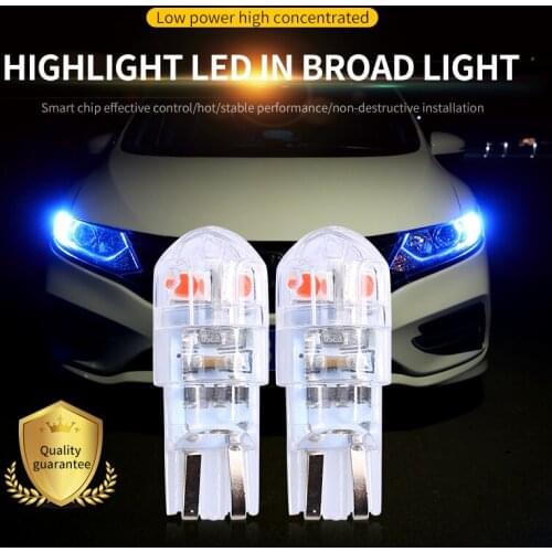 T10 W5W Car Wedge Parking Light Side Door Bulb Instrument Lamp License Plate Light Motorcycle Position Plate Dome Reading Lamp