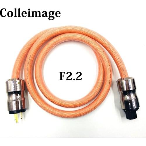 Free shipping LINN K800 5N OFC Pure Copper European standard Power Connector KRELL fever EU Schuko Power Cord