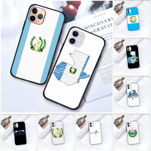 Zororong Guatemala fly line flag Phone Case For iPhone 12 Mini 11 Pro XS Max X XR 7 8 Plus