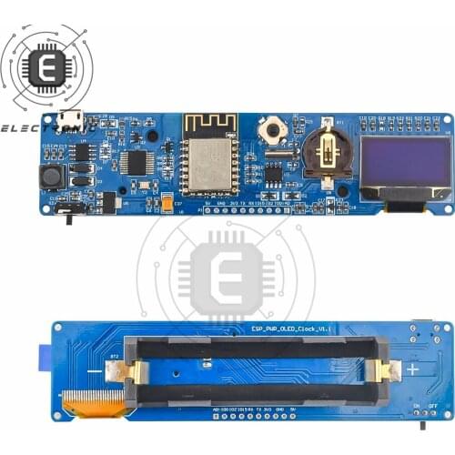 ESP8266 Clock Module 8266 Clock Development Board Without Battery Real Time Clock Module WiFi Calibrated Clock
