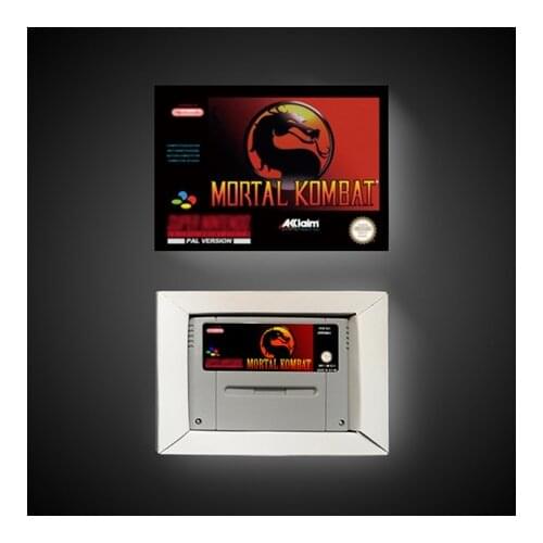 Mortal Kombat - EUR Version Action Game Card with Retail Box