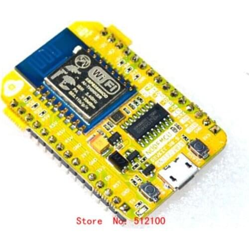 10PCS/LOT New Wireless module WIFI Internet of Things development board based ESP8266 with pcb Antenna and usb port