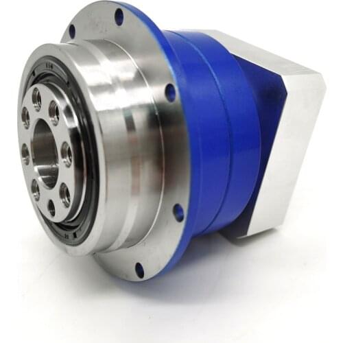 Input Helical Gear Flange Output Ratio 10:1 Planetary Gearbox Reducer 3Arcmin 6000rpm for 750W 80mm 90mm Servo Motor