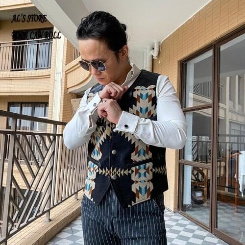 XWV29 Super Offer! Read Description! Asian Size Quality Horsehide Waistcoat Japan Horse Leather Stylish Durable Navajo Vest