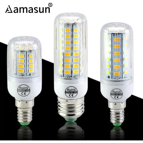 High lumen Lamparas SMD5730 SMD Lampada LED Lamp E14 220V Bombillas LED Bulb Spot Luz candle light E27 Ampoule LED Light Bulb