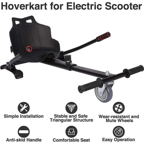 Electric Scooter Parts Balancing Electric Hoverboard Scooter Adjustable Hoverkart for 6.5 8 10Inch Air Cushion Scooter for Kids