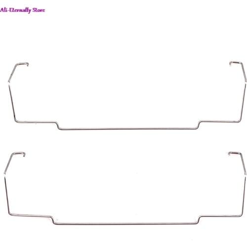 1 Pair Computer CPU Cooling Fan Clips Steel Wire Fastener Metal Clip 12CM
