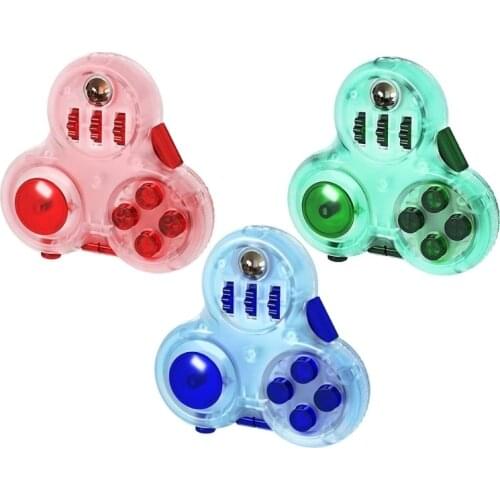 1Pc Fidget Controller Pad Cube - Premium Quality Fidget Toy-Used To Relieve Stress, An Anti-Anxiety Hand Toy