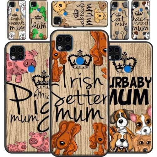 Labrador Jack russell terrier mum puppy Case For Xiaomi Redmi Note 10 Pro Note 9S 8T 8 9 Pro Phone Cover For Redmi 9 9T 9A 9C 8A