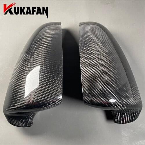 For-BMW M Series F10 M5 or F06 F12 F13 M6 12-16 Stick on Carbon Fiber Mirror Cover Body Side Covers
