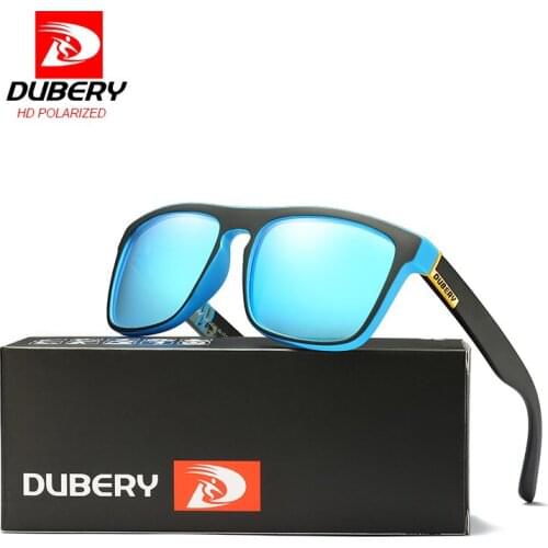 DUBERY Gentlemans Daily Polarized Sunglasses Sports Driving Sunglasses Anti-Ultraviolet High Light Transmission