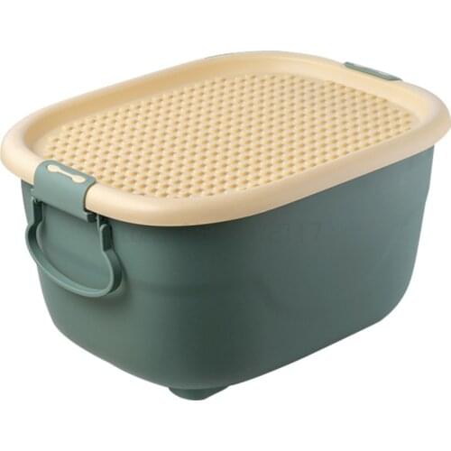 Toy storage box childrens LEGO puzzle building block classification multifunctional snack storage box large capacity pulley box