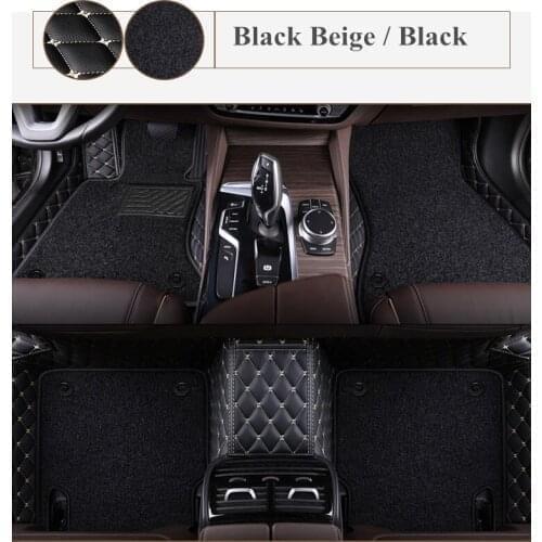 Best quality! Custom special car floor mats for Mercedes Benz E Class W213 2021-2016 durable waterproof double layers carpets
