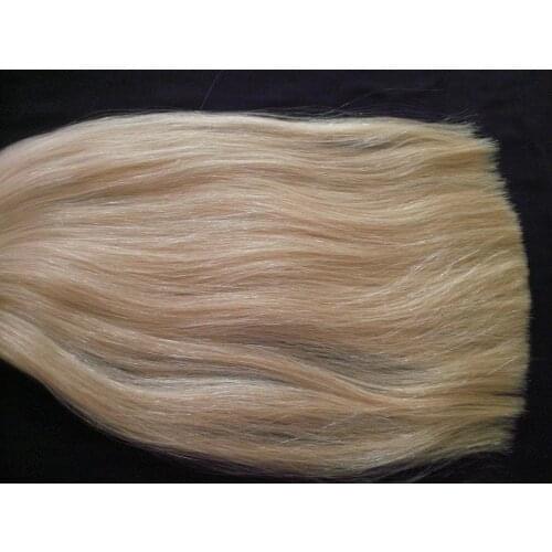 Best White Stallion Horse Tail Hair Violin Bow Hair Cello Bow Hair 78cm or 81cm white Horse hair