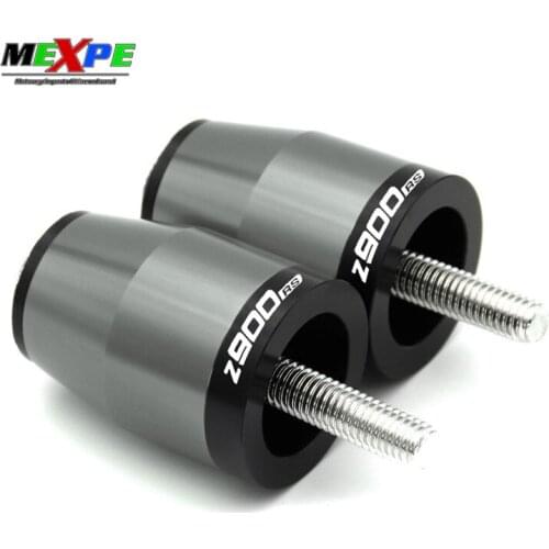 Suitable for Kawasaki motorcycle Z900RS 2018 2019 2020 2021 CNC aluminum alloy handlebar plug balance terminal shockproof handle