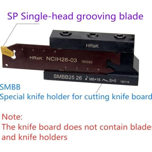 1PCS SMBB2026/SMBB2526/SMBB2032/SMBB2532/SMBB3232 Grooving Cut-Off Cutter Holder NCIH26-2 NCIH32-3 NCIH32-4Cut Off Blade