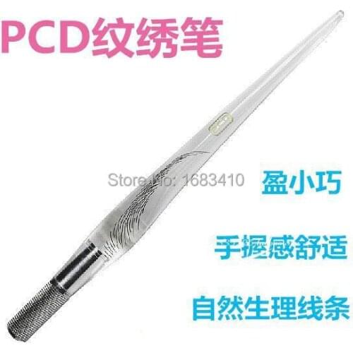 New 2pcs/lot Professional Gold Manual Tattoo Permanent Makeup Eyebrow Pen Free Shipping