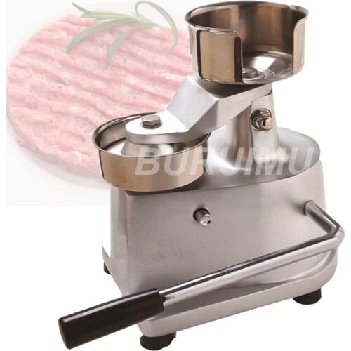 Manual Hamburger Press Burger Forming Machine Round Meat Shaping Aluminum Machine Forming Burger Patty Makers