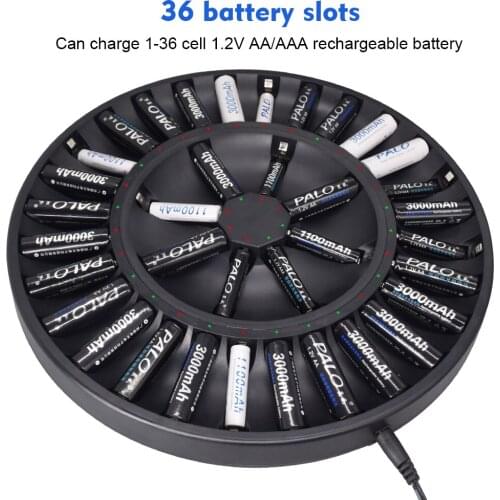 LED Indicator 1.2v AA battery charger smart chargers for 1.2v ni-mh ni-cd aa aaa rechargeable battery for KTV use mouse