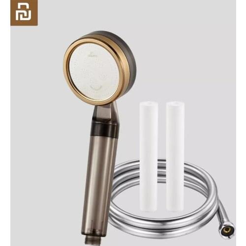Xiaomi Youpin Submarine Booster Handheld Sprinkler Nozzle Anion Filter Water Quality Removable Shower Nozzle Hose xiaomi shower