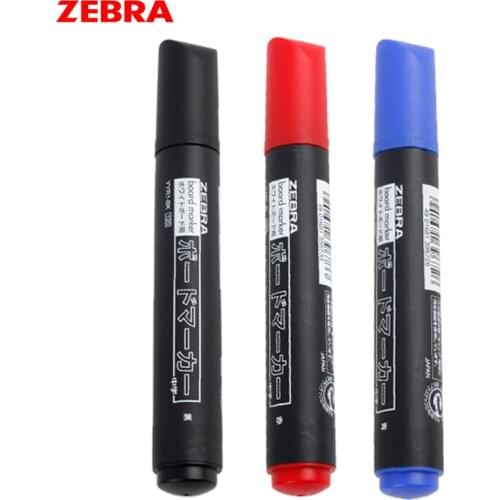 Zebra Blue Markers