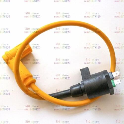 Yellow color Replacement Racing Ignition Coil Pitbike Coil For Chinese Pit Bike Dirt Bikes 140cc 150cc 160cc Pitbike