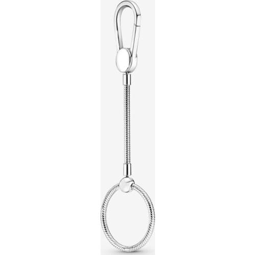 Fits Pandora Bracelet 925 Sterling Silver Moments Medium Bag Charm Holder Beads for Jewelry Making Women Kralen 2021 New