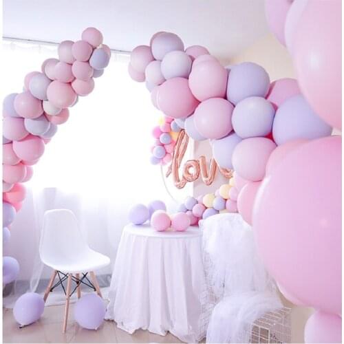15pcs/lot Macaroon Latex Balloons Wedding Decoration Vintage Happy Birthday Balloon Thick Helium Inflable Party Decoration