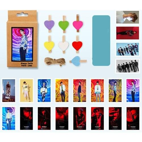 20Pcs/set Mark Jackson YoungJae BamBam YuGyeom JinYoung JB self Made Paper Lomo Card Poster Photocard Fans Gift Collection