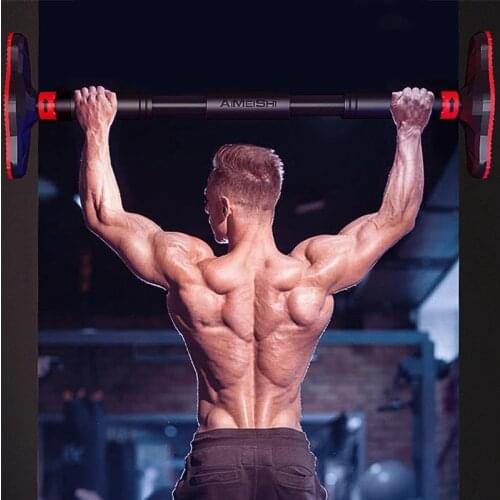 200kg Door Horizontal Bars 60-100cm Steel Adjustable Training For Home Gym Workout Sport Fitness Pull Up Bar Equipments