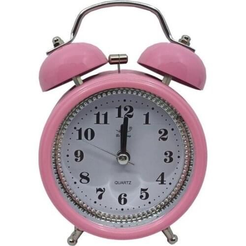 Jetfast Round Colorful Table clock desk clock relogio de mesa настольные часы reloj de escritorio