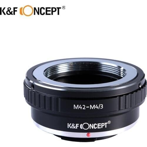 K&F CONCEPT Camera Lens Adapter Ring for M42 Screw Mount Lens to Micro 4/3 For Olympus Panasonic G5 GF1 GF2 GF3 E-P2/3/5