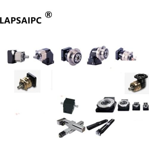 Lapsaipc PLM060-L1-8 high Precision Helical planetary gear reducer 3 arcmin Ratio 3:1 to 10:1 for NEMA23 stepper motor 8mm