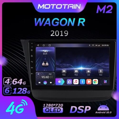 Mototain 6G+128G Android 10.0 Car Radio GPS for SUZUKI WAGON R 2019 GPS Navi Seteo System with 4G LTE DSP SPDIF BT 5.0 1280*720