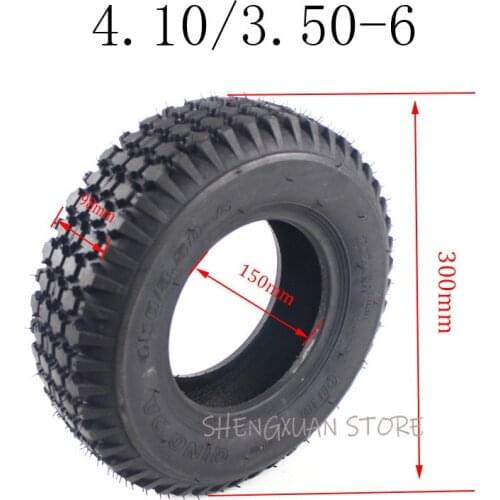 Newest Good Quality 4.10/3.50-6 Tire Out Tube for E-Bike, Wheelbarrow Scooter, Mini Motorcycle Atv Motorcycle