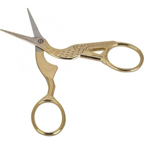 Nail Scissors Professional Vintage Nail Art Stainless Steel Scissor Manicure Shear Tools Gold Nail Scissors