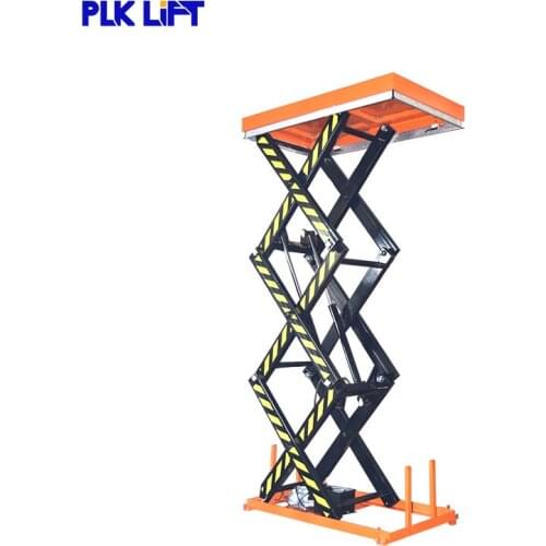 500kg~5000kg Mobile Scissors Lift Table (Three Scissors)