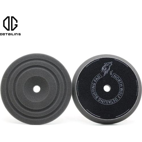 DETAILING Black Finishing Waxing Pad Foam Buffing And Polishing Pad For DA/GA/RO Polisher Use
